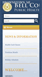Mobile Screenshot of bellcountyhealth.org